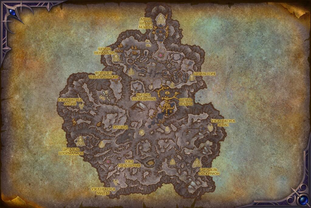 Warcraft map