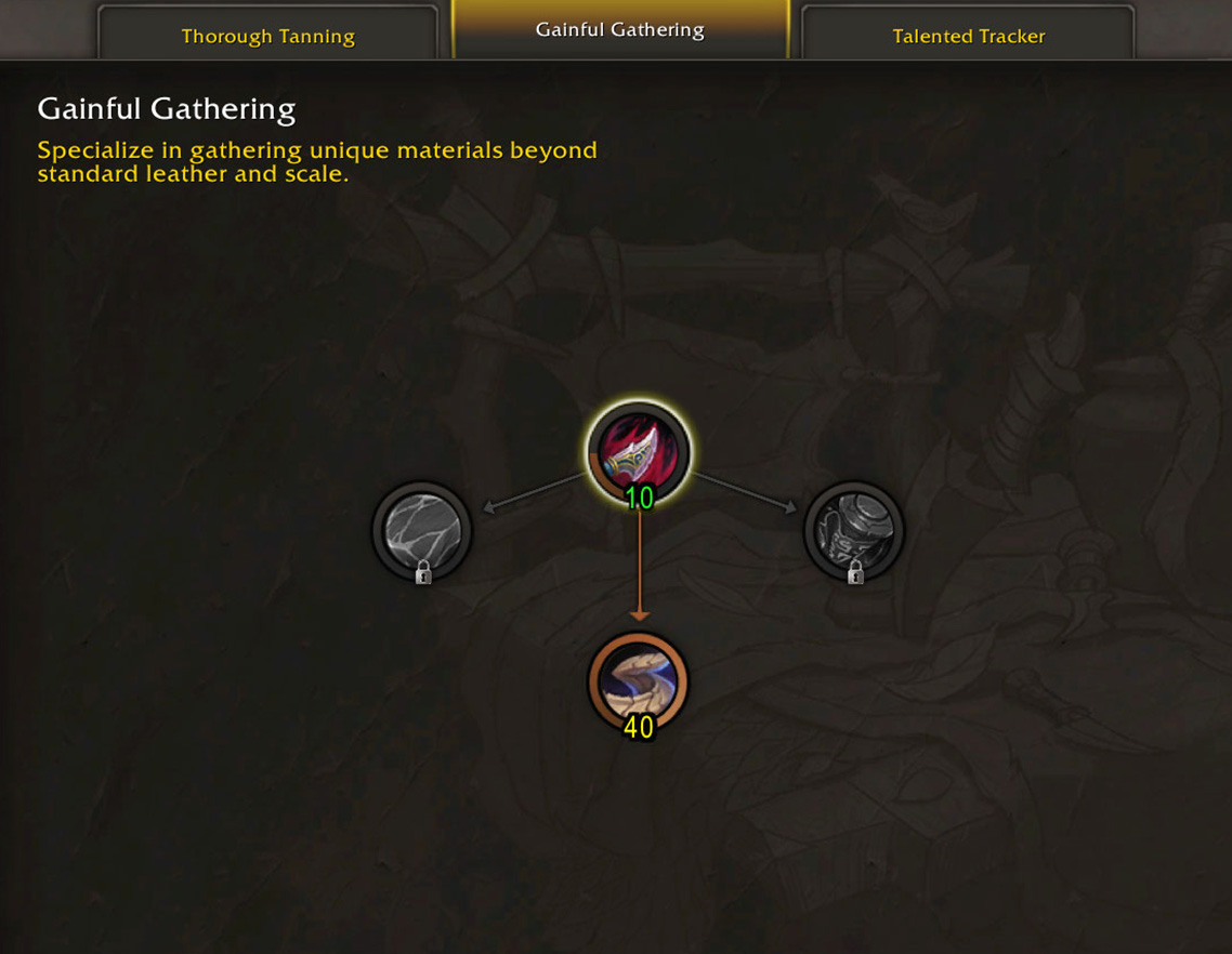 skinning spec farming 2