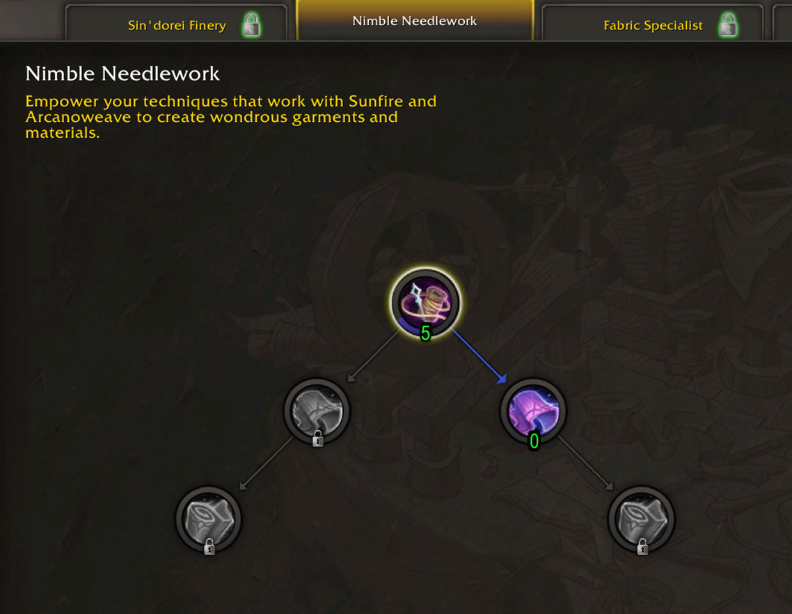 tailoring leveling bolt spec