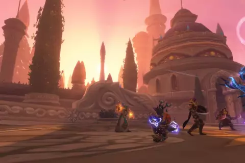 the magical city of dalaran wow forever cover
