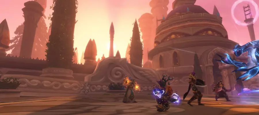 the magical city of dalaran wow forever cover
